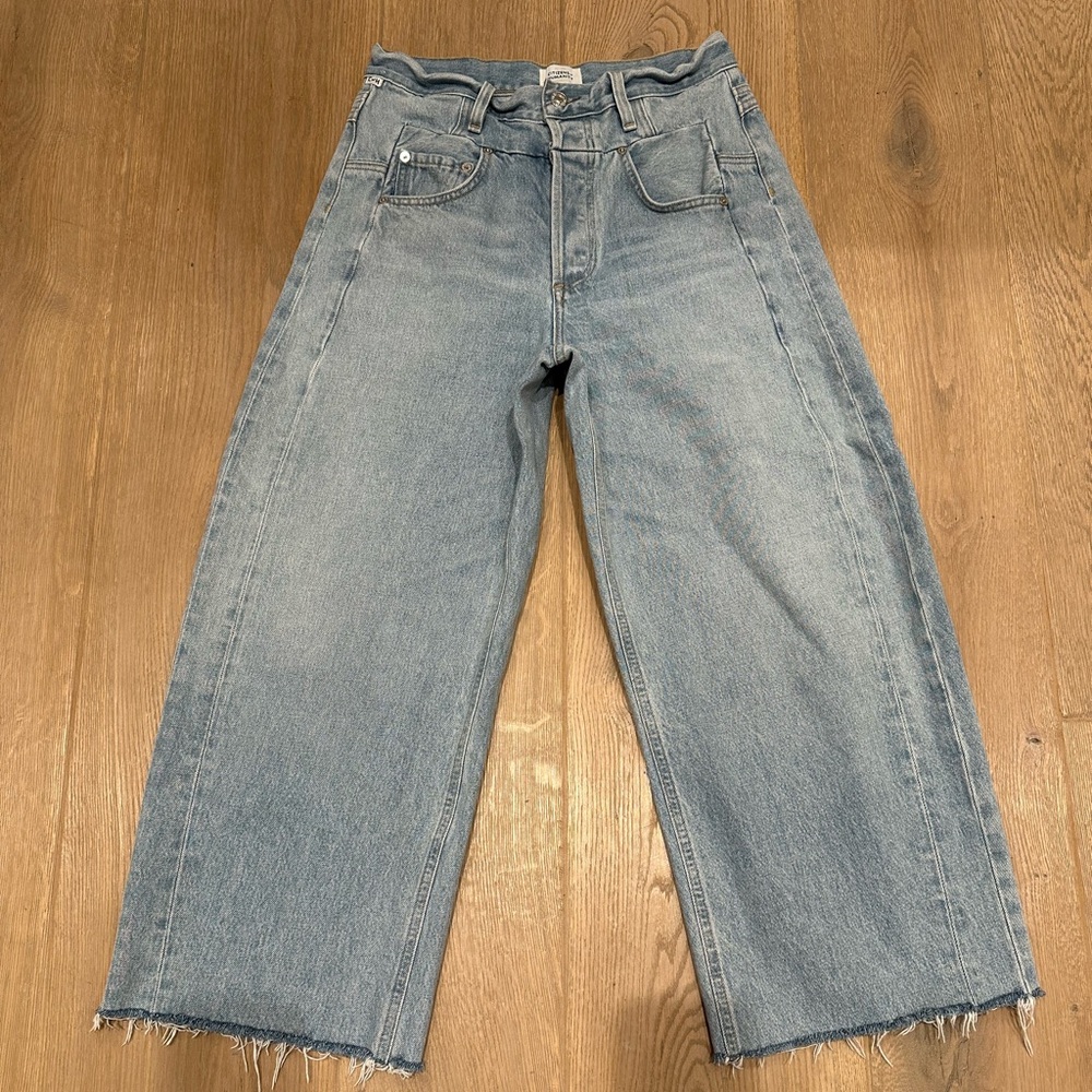 Citizens Of Humanity Bisou Crop Jeans in Gemini Wash